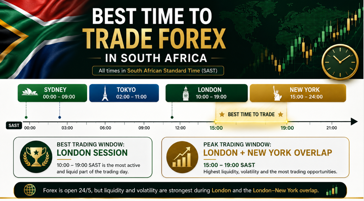 Best Time to Trade Forex in South Africa
