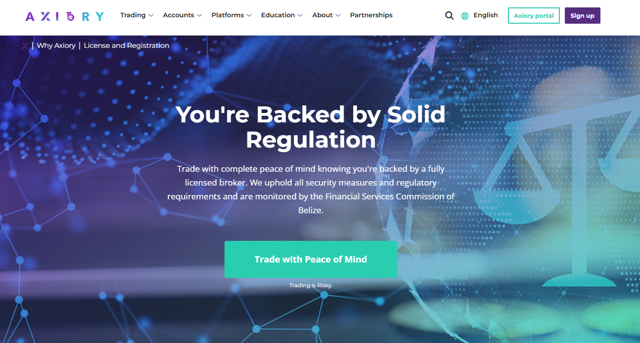 AXIORY Regulation
