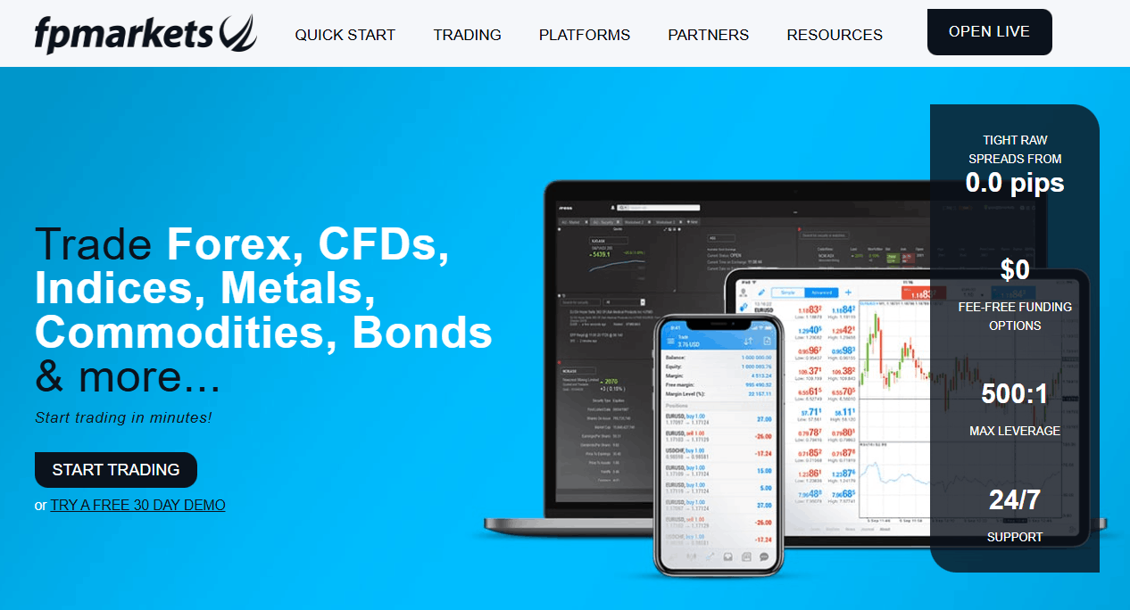 FP Markets Best Forex Brokers in South Africa