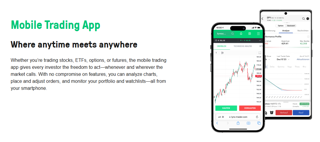 LYNX Trading App