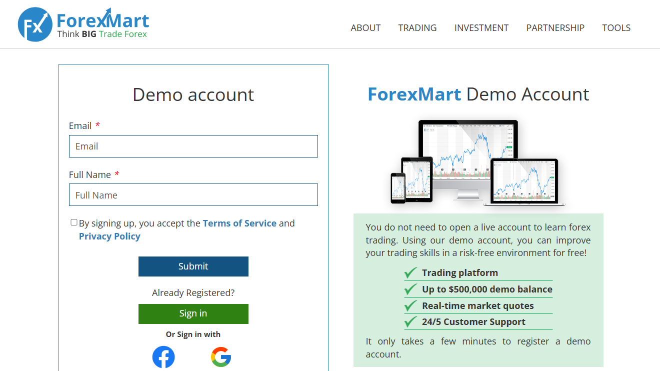 Demo Account