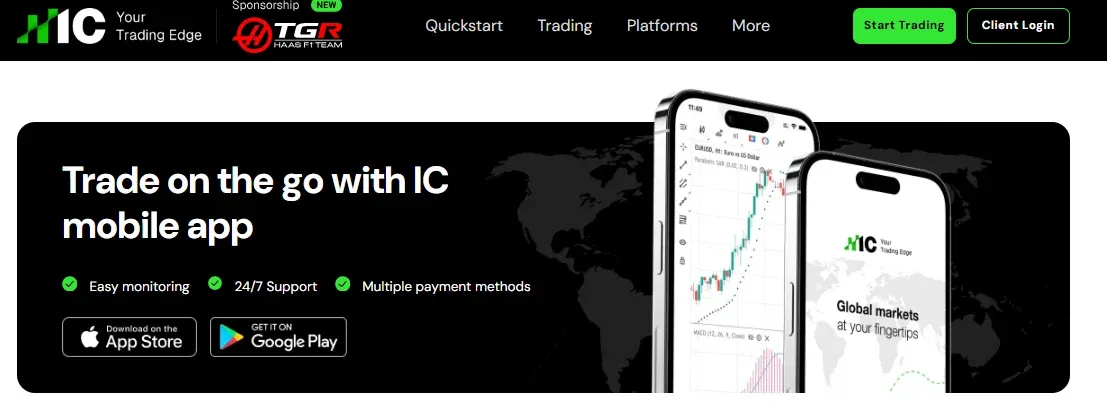 Mobile Use of IC Markets