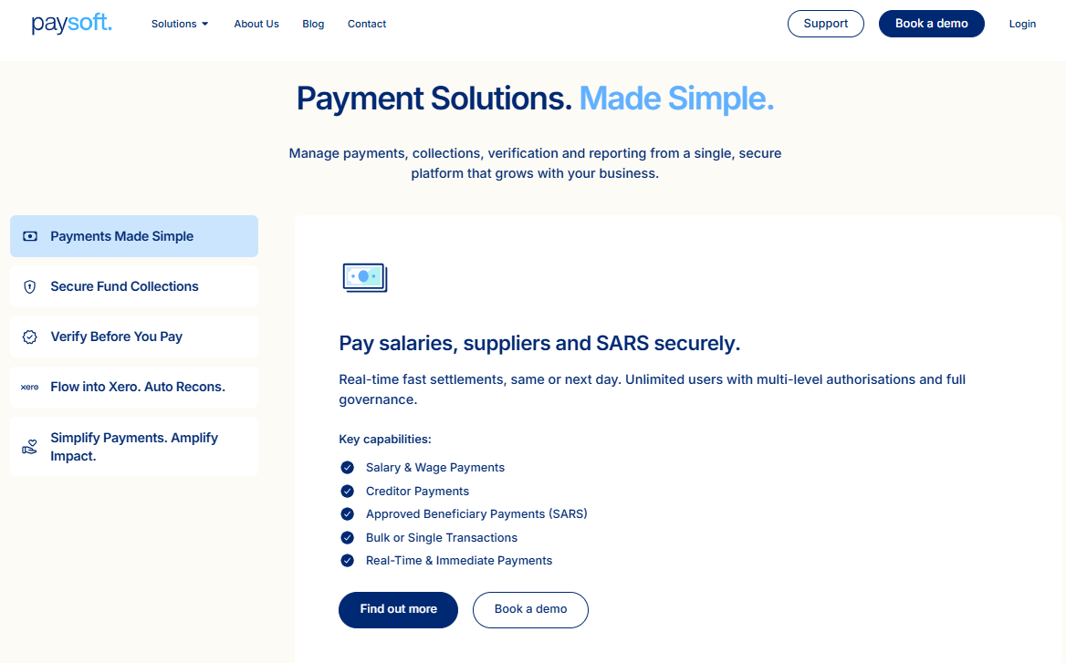 Paysoft Salary and Payroll Payments