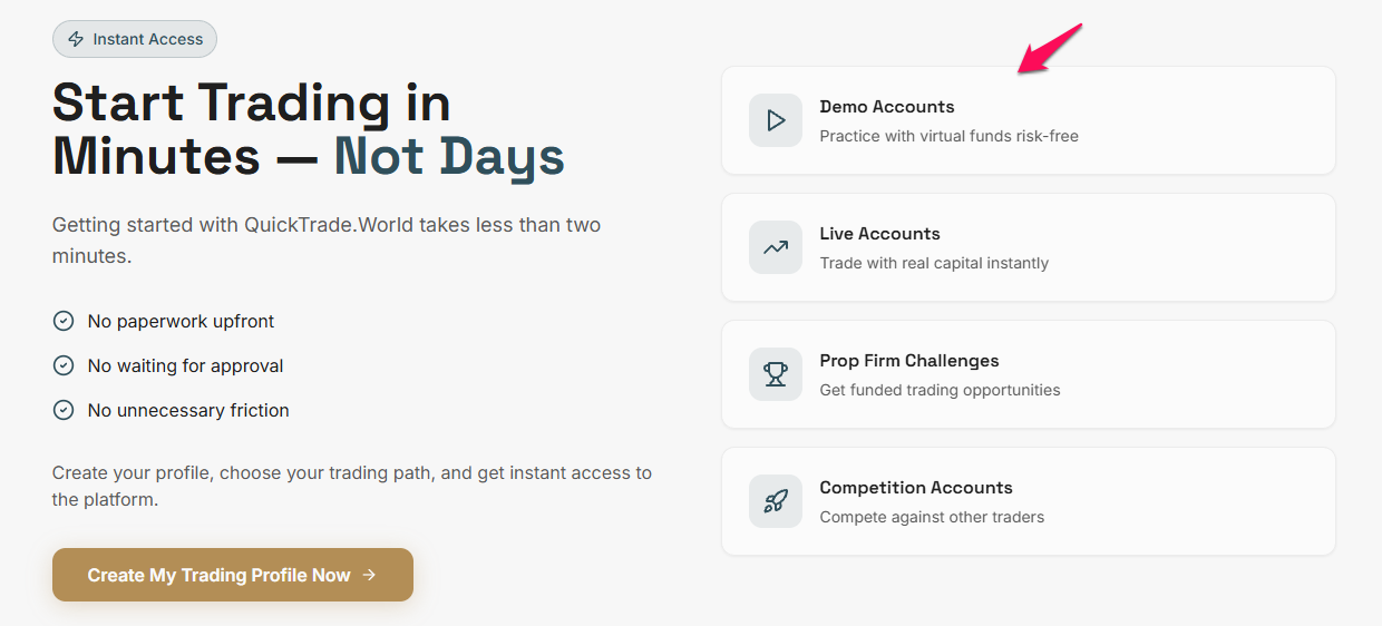 Demo Account