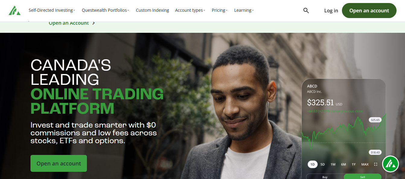 Questrade IIROC Regulated Forex Brokers