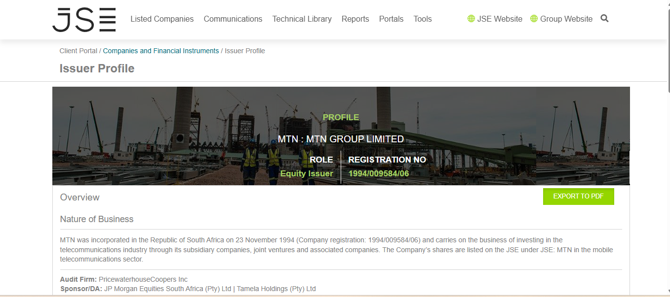 MTN Group&nbsp;