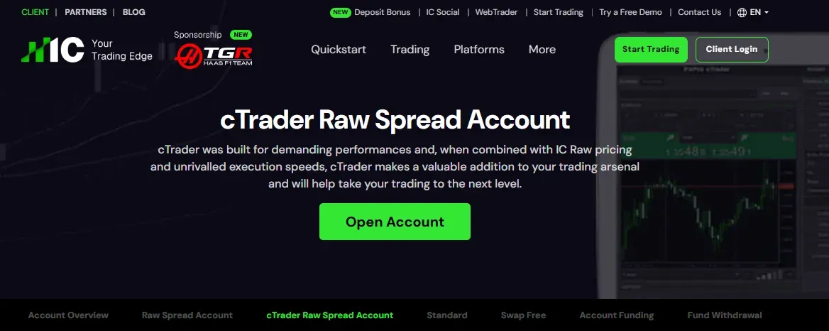cTrader Account