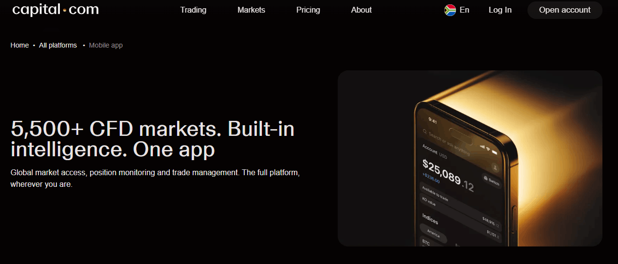 Mobile Trading App