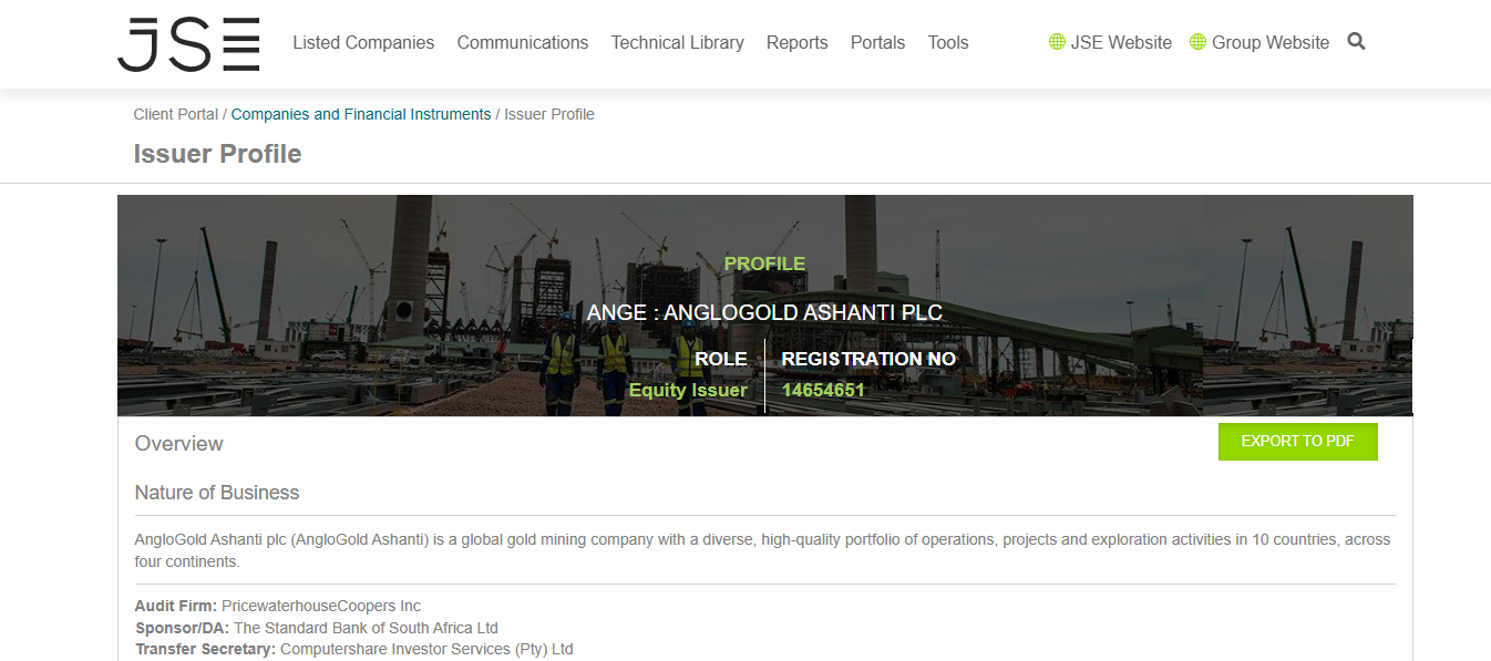 AngloGold Ashanti