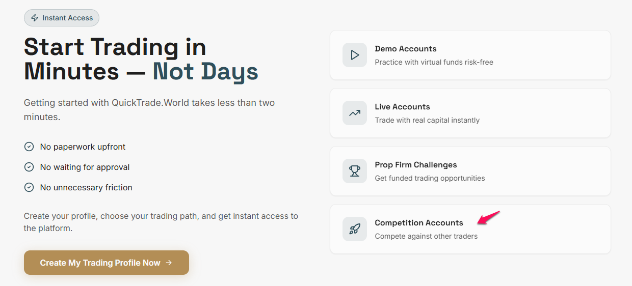Competition Account