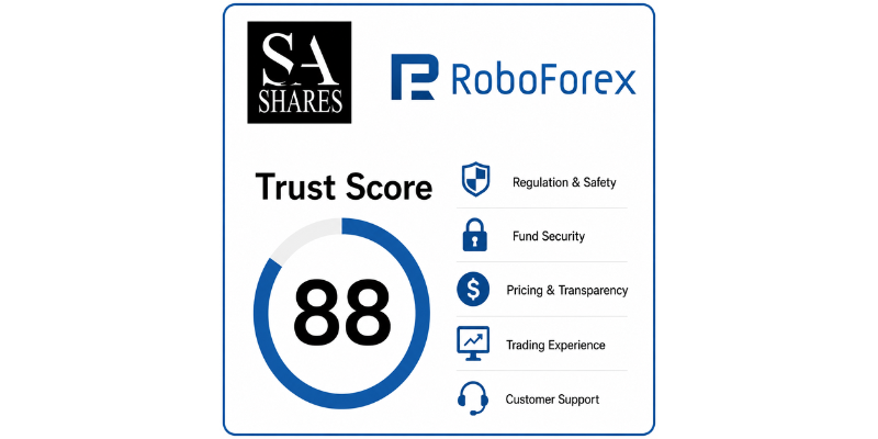 RoboForex Trust Score