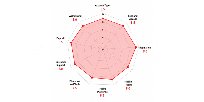 Doo Prime Spider Chart
