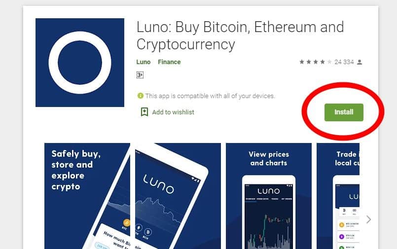 Install Luno Install Luno