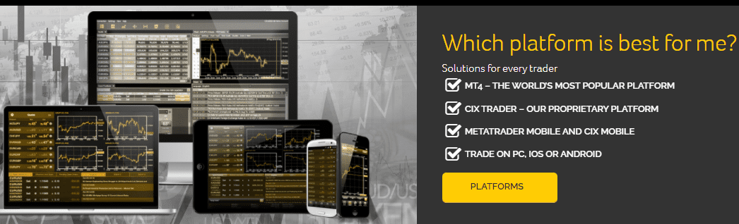 The CIX Trading Platforms