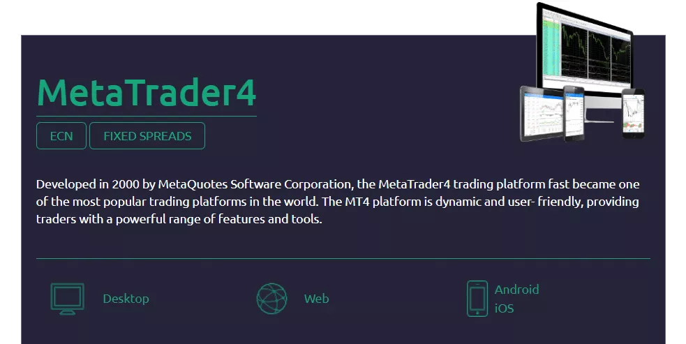 NSFX Trading platforms MetaTrader4