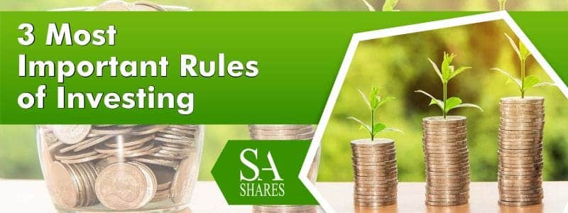 3 Most Important Rules of Investing