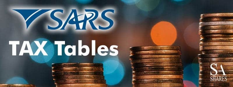 Sars Tax Tables Sars Tax Tables