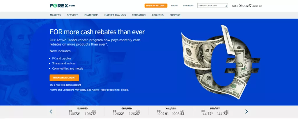 Forex.com Overview