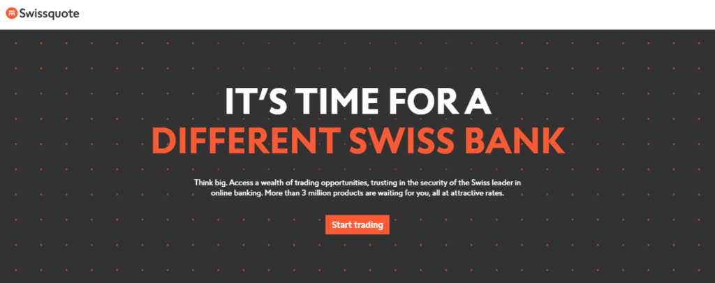Swissquote Overview