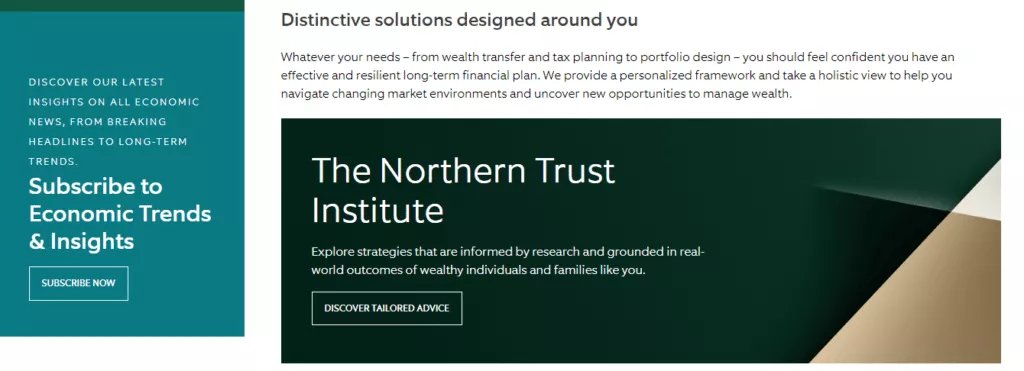 Northern Trust Account Types