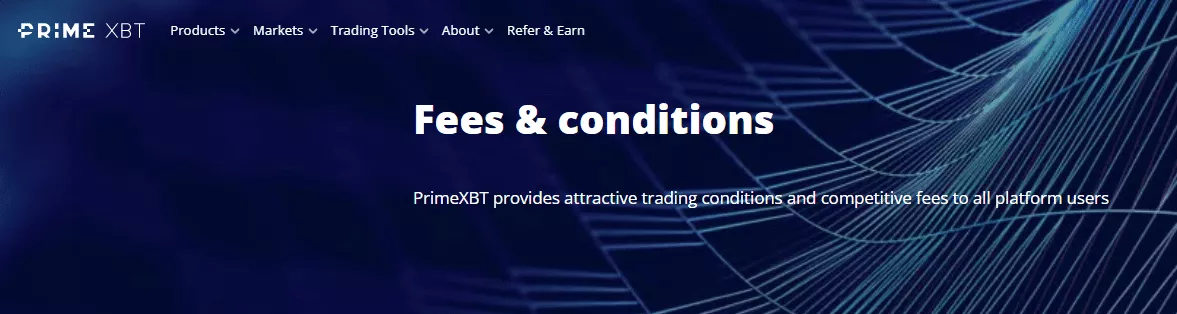PrimeXBT Fees, spreads & trade limits PrimeXBT Fees, spreads & trade limits