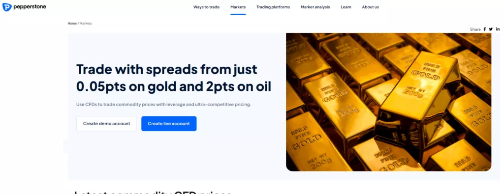 Pepperstone Wheat Commodity Forex Brokers