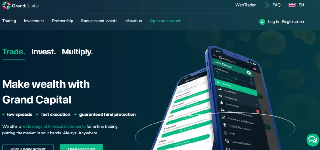 grand capital Western Union Forex Brokers