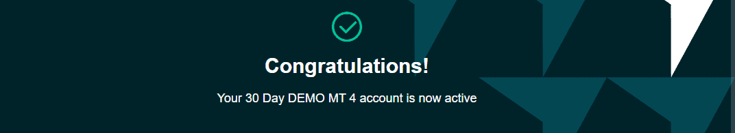Vantage Demo Account &ndash; Step 4