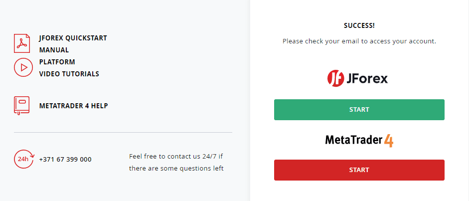 How to Open a Dukascopy Account Step 3