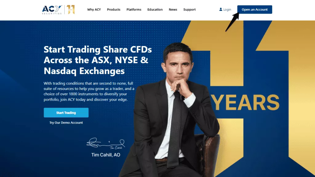 ACY Securities Open Account 1