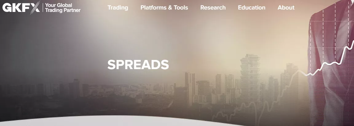GKFX Fees and Spreads