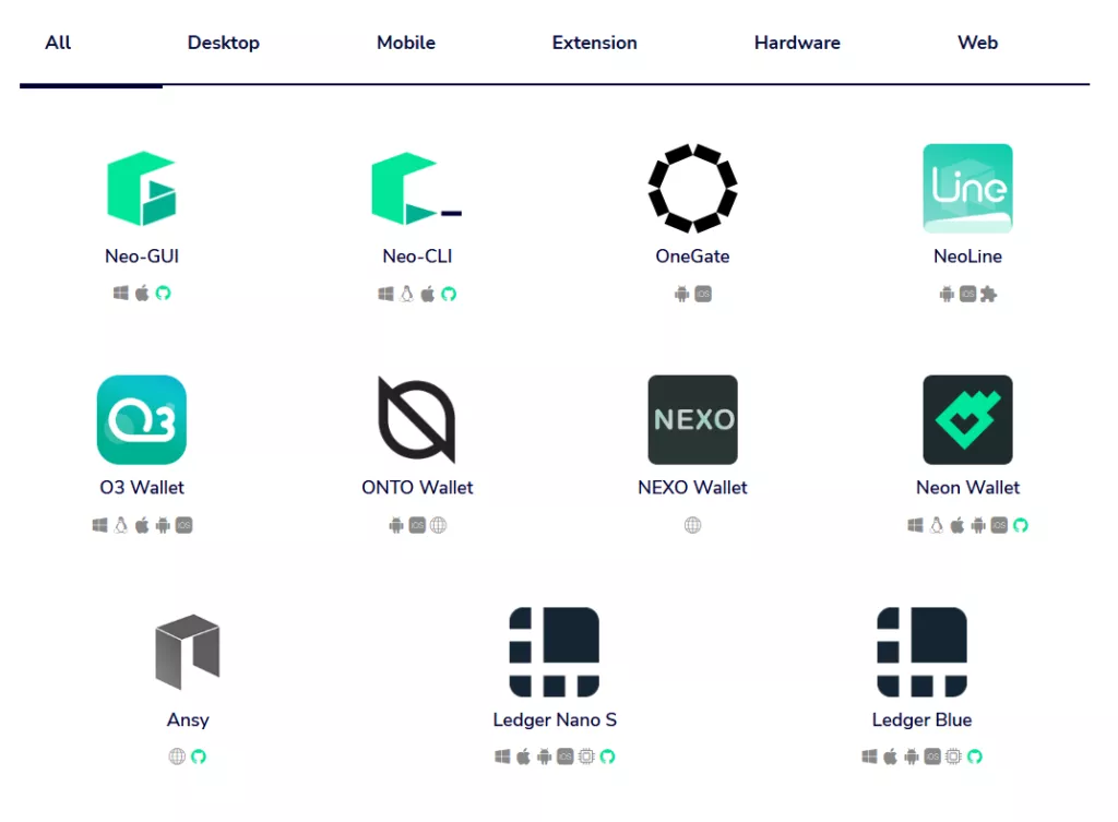 Neo mobile app