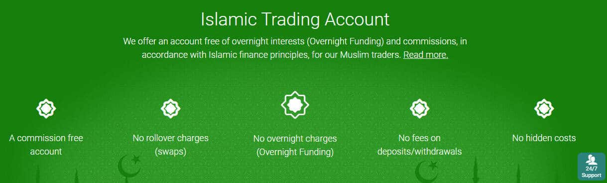 FreshForex&nbsp; Islamic Account
