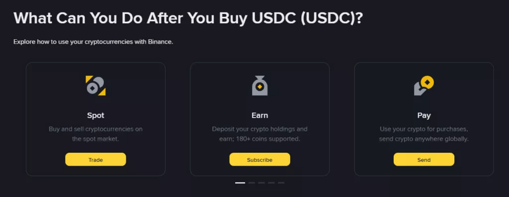 What Can You Do After You Buy USDC (USDC)?