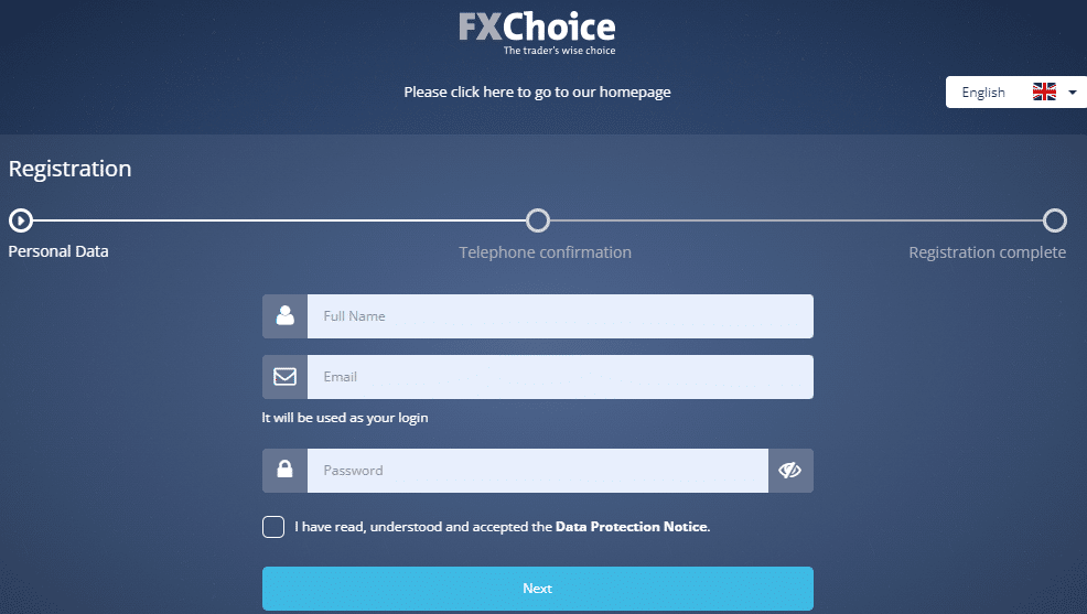 Step 2: Fill Out Form