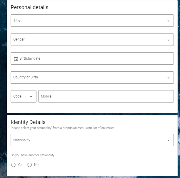 How to Open a InterTrader Trading Account step 4