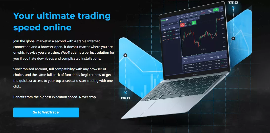 PrimeFin Trading Platforms
