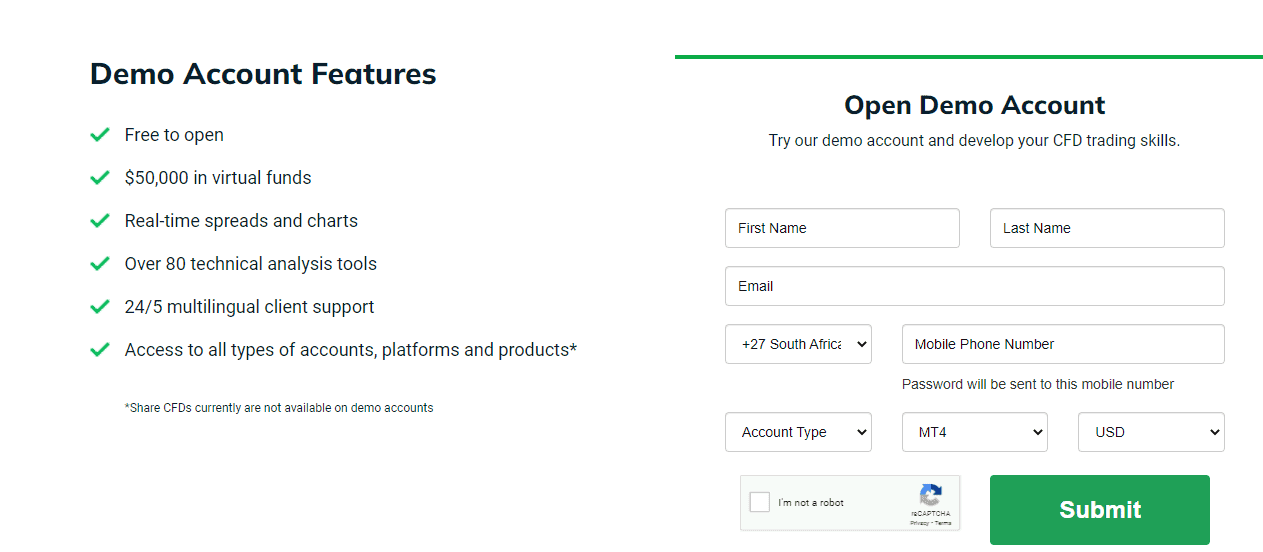 Go Markets Demo Account Go Markets Demo Account