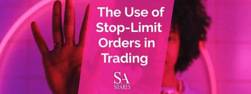 The use of stop-limit orders in trading