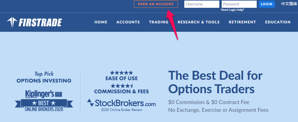 How to Open a Firstrade Account Step 1