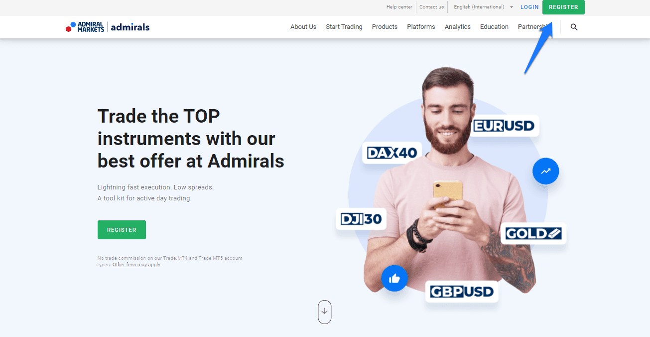 Admiral Account 1