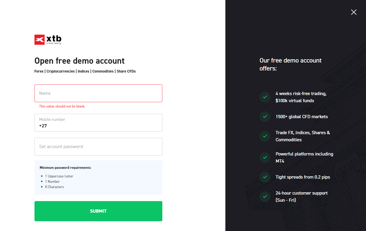 XTB Demo 3