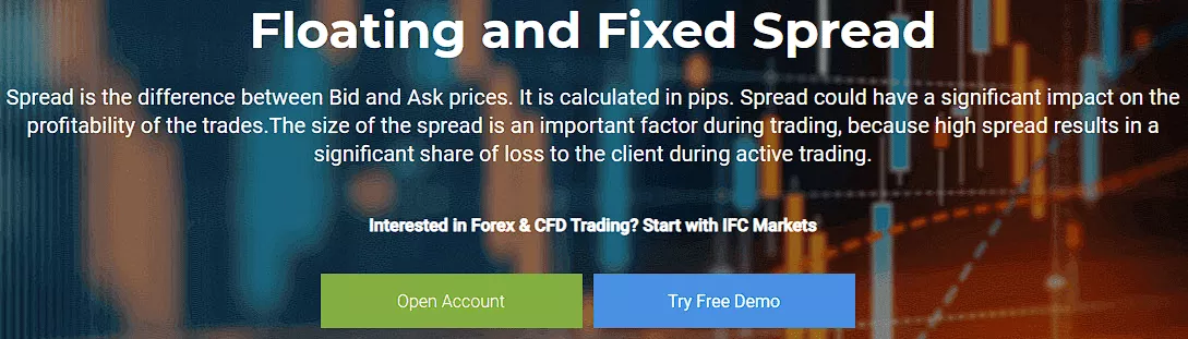 IFC Markets Fees and Spreads