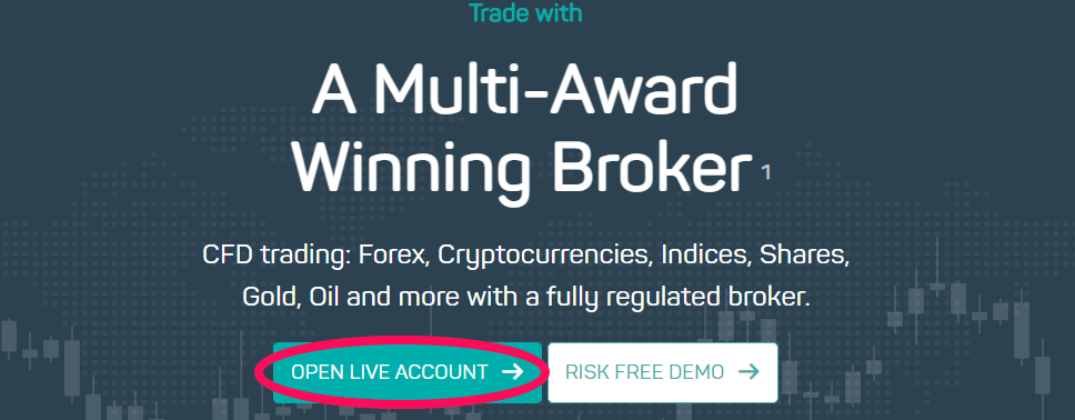 open an Equiti account step 2