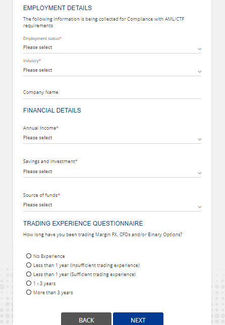 How to open a Rakuten Securities Trading Account Step 4