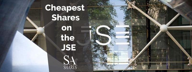 Cheapest JSE Shares Banner