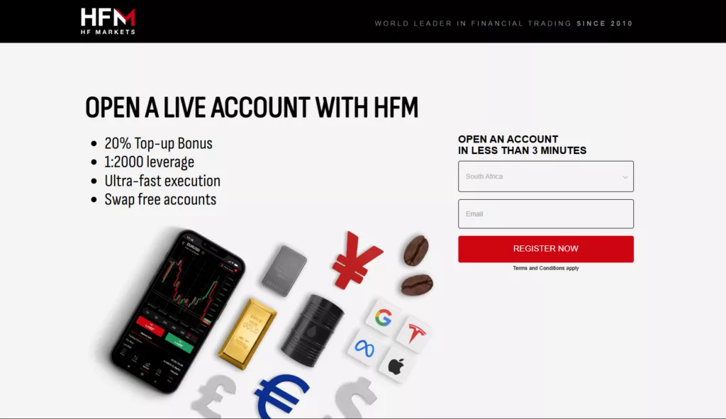 HFM Best Forex Brokers in Mauritius