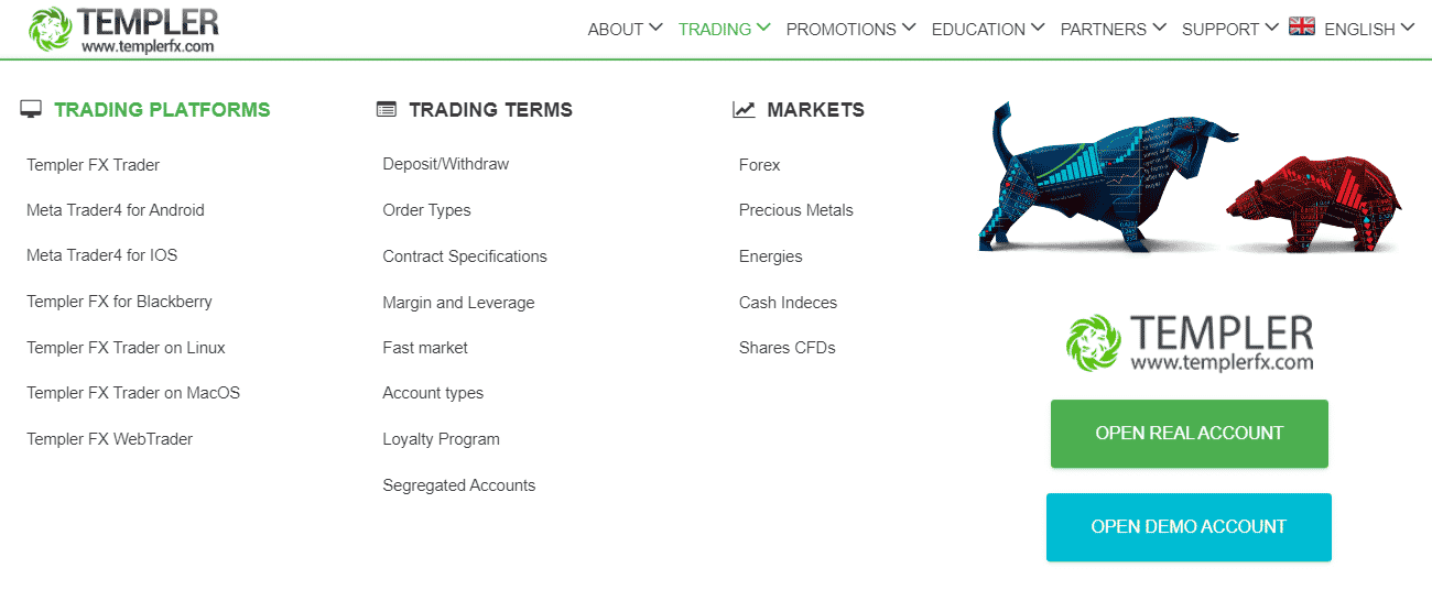 HOW TO OPEN A TEMPLER FX ACCOUNT