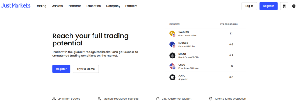 JustMarkets
