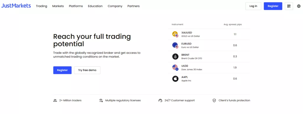 JustMarkets